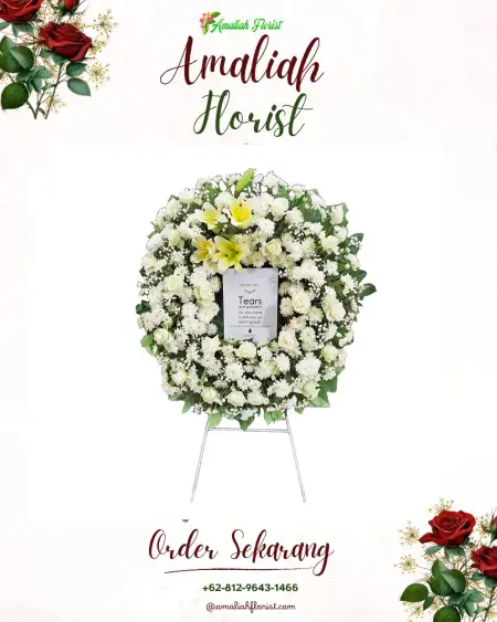 Krans Bunga Duka Pringsewu Utara